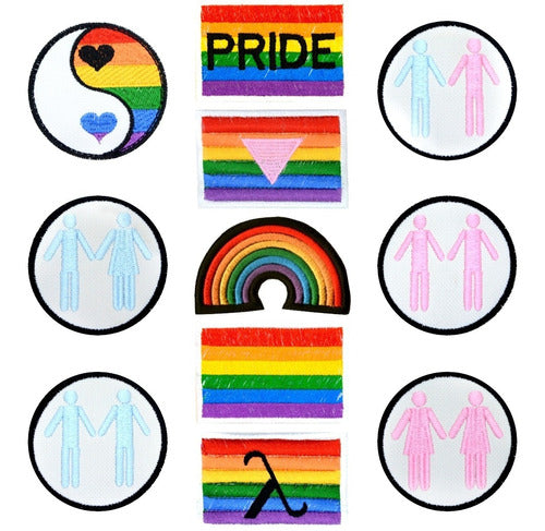 Parches Lgtb+ Orgullo Gay Trans Bordados X U. 0