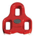 Taco Pedal Look Kéo Cleat Vermelho Com Flutuação De 9° Speed 1