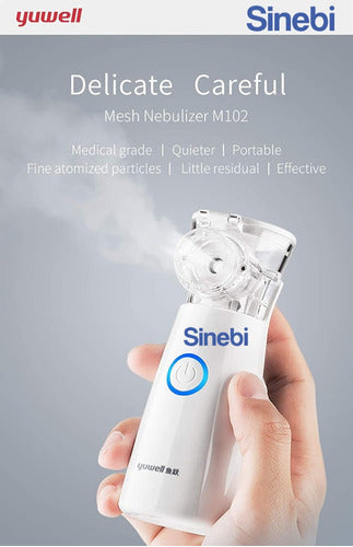 Nebulizador Portatil Mesh Yuwell M102 Conexion Usb 6