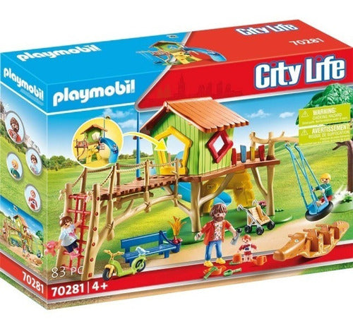 Playmobil Adventure Playground with 80 Pieces and 4 Figures 1