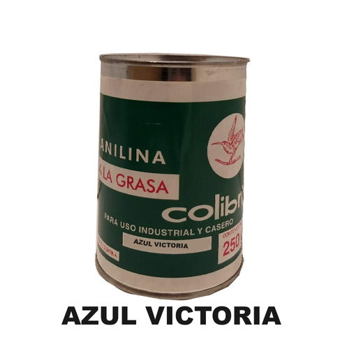 Anilina A La Grasa Colibri X 250 Grs Azul Victoria 1