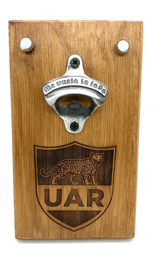 Wall-Mounted Beer Opener with Magnet UAR Pumas Rugby 0