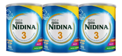 Nidina Combo X3 Nestle 800g 0