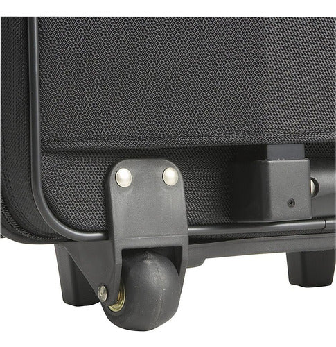 Maletín De Laptop Con Ruedas Solo Carnegie Negro 15.6 In. 5