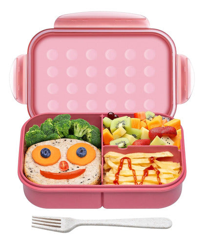 Itopor® Leak-Proof Lunch Box for Kids and Adults, Red 0