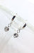 Andi Joyas y Accesorios Silver 925 Mini Heart Hanging Hoop Earrings 2