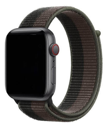 Amber Shop Smart Loop Nylon Strap for Apple Watch 38 40 42 44 Series 1 2 3 4 5 6 3