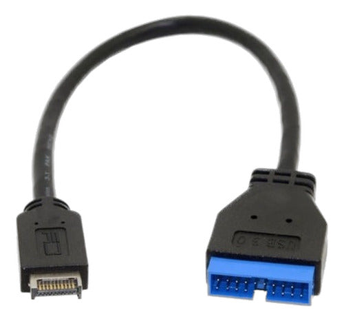 Cabezal Usb Del Panel Frontal 3.1 A Cable De Extensión Usb 3 0