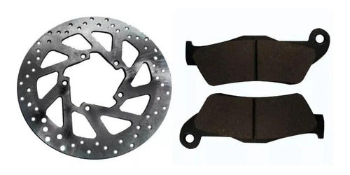 Yamaha Original Brake Disc with Pads for FZ 16 FZ FI 0