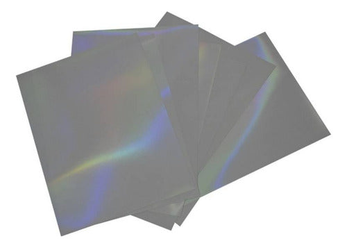 Global Electronics Transparent Self-Adhesive Holographic Paper 100 H A4 180 G 0