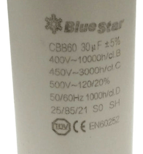 BlueStar Capacitor 30 Mf 4