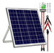 SOLPERK 20W Solar Panel Kit Charger with Slow Charging and Controller 0