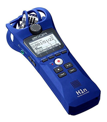 Zoom H1n Handy Recorder Blue Edition 1