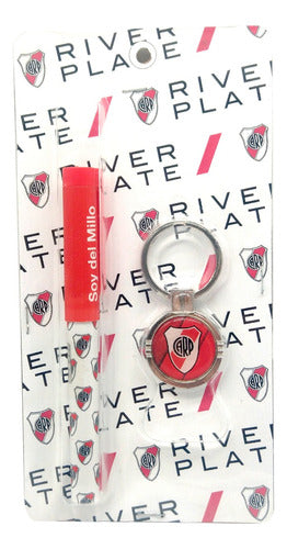 Set Roller and Keychain Metal River in Blister 0