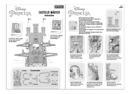 Disney Princess Magical Castle with Light and Sound Ditoys 897 4