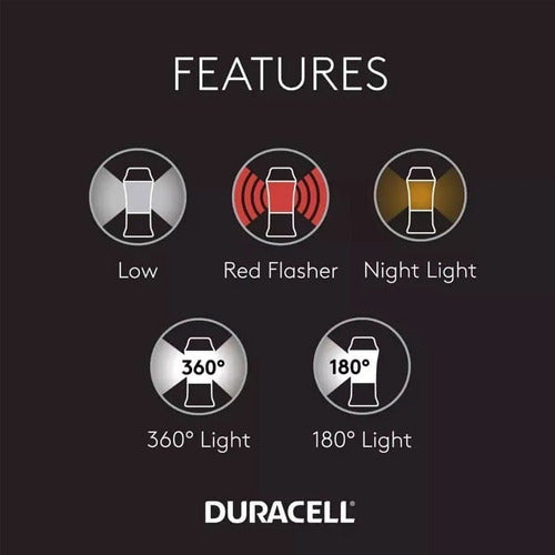 Duracell LED Lantern 3AA 600 Lumens with InfinityX1 Smart Technology 3