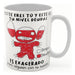 Sublifreaks Ceramic Mug - Debt Levels Meme Stitch 0