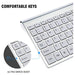 Cimetech Wireless Keyboard and Mouse Combo, Compact Design 3