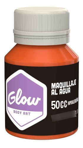 Liquid Artistic Glow Body Art Body Paint Basic Matte Colors - 50ml 7