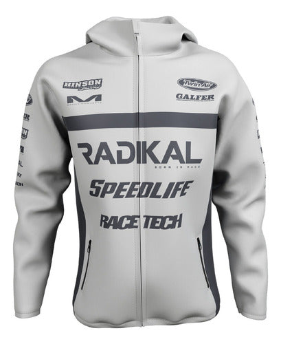 Radikal Campera Rompeviento Race Gris 0