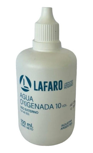 Lafaro Hydrogen Peroxide 10 Vol Pack of 12 Units of 100ml 0