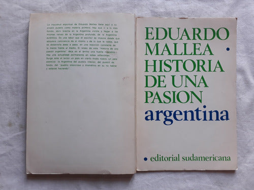 Historia De Una Pasion Argentina - Eduardo Mallea - 1975 5