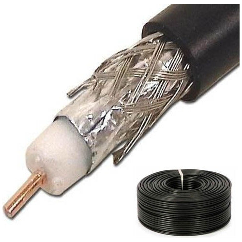 Rollo De Cable Coaxil Rg-6 (x100mt) 0