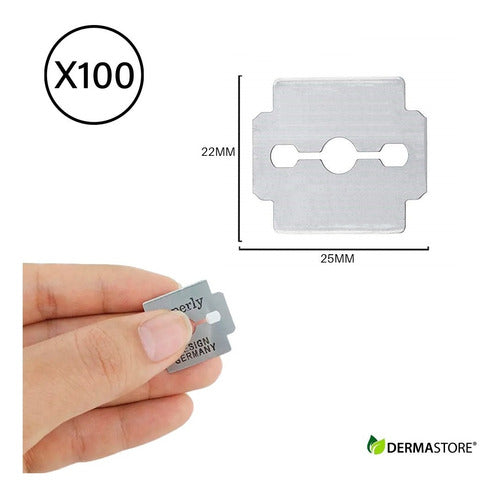 Superly X100 Replacement Blades for Garlopin Callus Remover 2