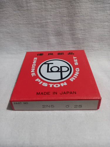 Aros De Pistón Yamaha Dt 175 Med. 0.25 Marca Top Japón 1