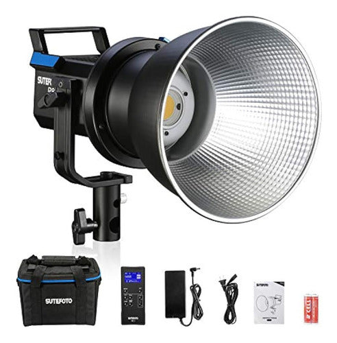 Sutefoto P80 Studio LED Video Light Luz Fresnel Continua, Yo 0