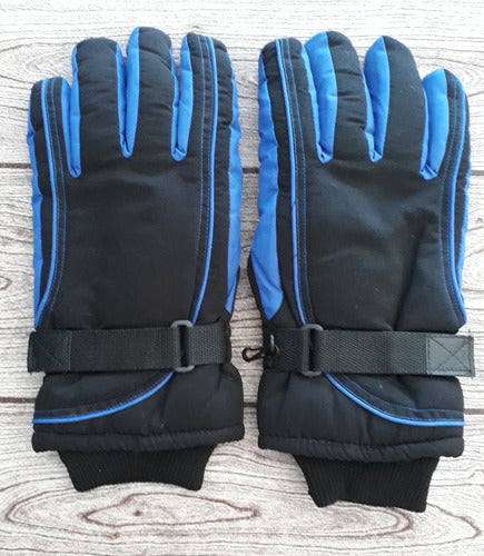 Guantes Invierno Frío Nieve Térmico Impermeable. Ajustables. 0