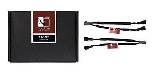 Noctua NA-SYC2 3 Pin Y-Cables for PC Fans 0