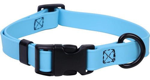 Regal Dog Products Waterproof Sky Blue Small Collar 0