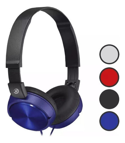 Goldtech Zimmer Wired Headphones - Durable Design 1