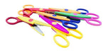 Set of 6 Scissors with Decorative Cuts for Crafts and Fine Motor Skills 6