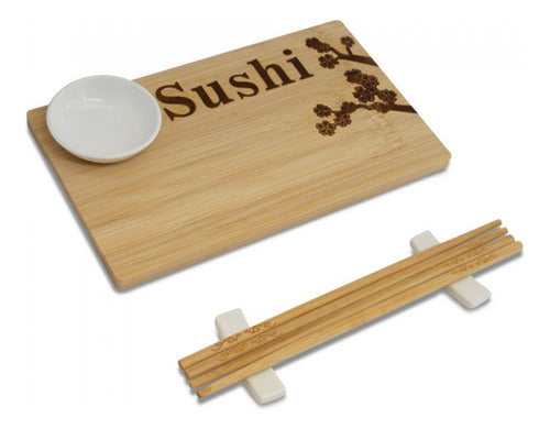 Bazarnet Set Sushi Nori Moto Bamboo 92764 Cerámica 9987 0