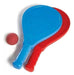 2 Plastic Beach Paddles with Rubber Ball by El Arca Ploppy 199165 0