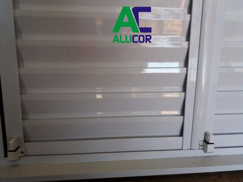 Aluminium Bifold Window 100x100 2 Panels 2