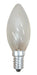 Minimal Iluminacion Candle Eco Halogen 42W E14 Clear Ideal for Chandeliers 0