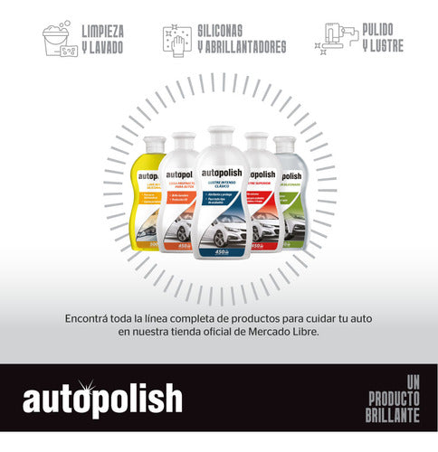 Autopolish Hydro Wash Kit Express 3 Products Shampoo Windshield Wax 4