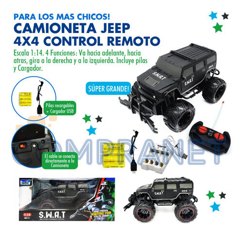 Compranet Jeep 4x4 Remote Control Large - 12419 1