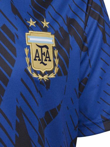 Adidas Afa Prematch 2022 Kids Boys Football Blue T-shirt 1