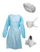 Stoper Sanitary Kit: Disposable Gown, Cap, Mask & Boot Covers 0