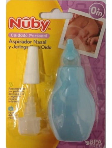 Nuby Nasal Aspirator and Ear Syringe Set 0172 0