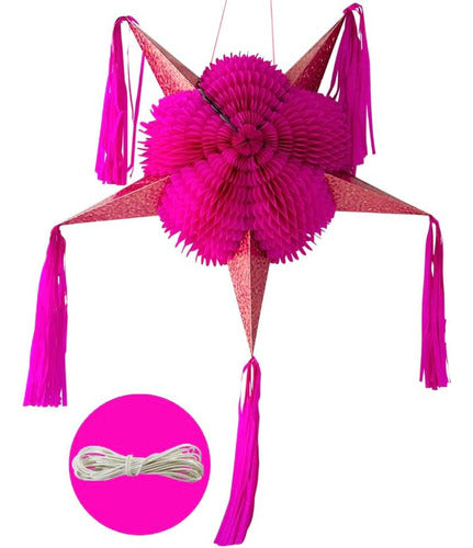 Piñata Rosa Barbie Grande De 91 Cm Para Dulces Mexicanos 0