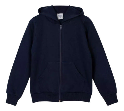 Narocca Collegiate Fleece Hoodie in Blue Size 14 and 16 0