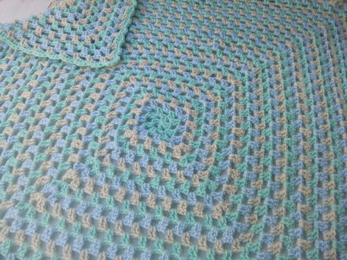 Handmade Crochet Baby Blankets - Birth Baby Shower Gift Set 7