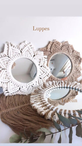 Analuzdecohome Macrame Jute Mirror 4