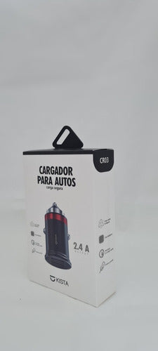 Combo Car Charger Dual Adapter + Type C Cable 2