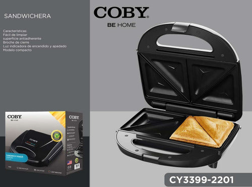 Coby Sandwich Maker 750w Op 2